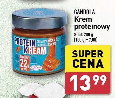 Krem karmelowy proteinowy Gandola promocja