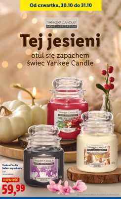 Świeca zapachowa Yankee Candle Home Inspiration, różne rodzaje promocja w Lidl
