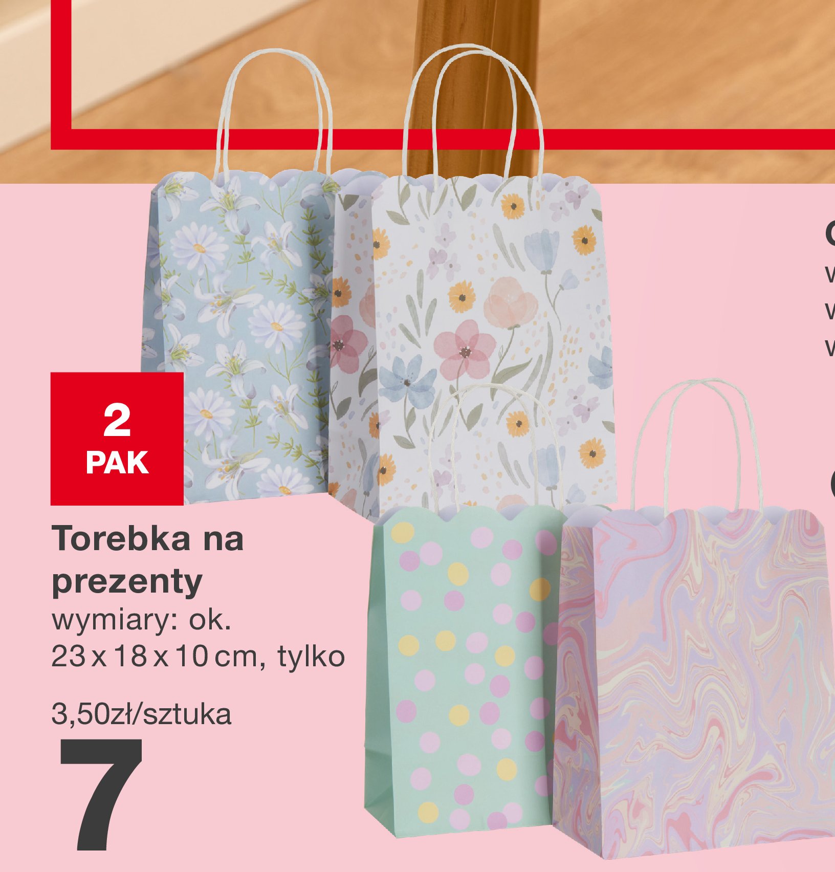 Torebki prezentowe promocja w KiK