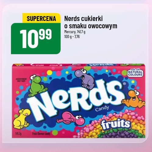 Cukierki fruits NERDS promocja w POLOmarket