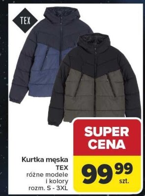 Kurtka męska TEX różne modele i kolory promocja w Carrefour