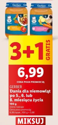Spaghetti z kurczakiem Gerber promocja