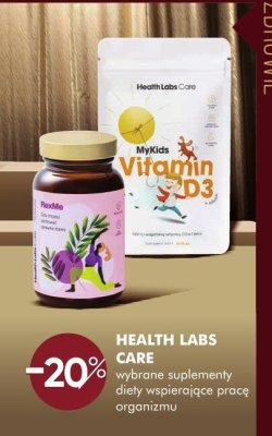 Suplementy diety Health Labs Care promocja w Super-Pharm