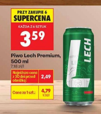 Piwo promocja w Biedronka