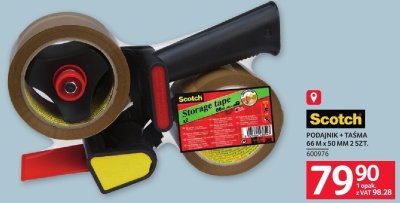Podajnik + taśma Scotch 68 MM x 50 MM 2 szt. 600976 promocja w Selgros