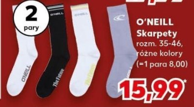 Skarpety O'NEILL rozm. 35-46, 2-pak promocja w Kaufland