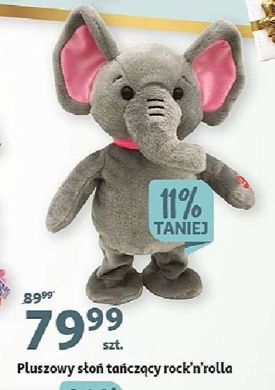 Słoń tańczący pluszowy promocja