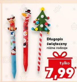 Długopis świąteczny promocja w Kaufland