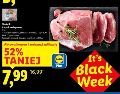 Łopatka wieprzowa Rzeźnik promocja w Lidl