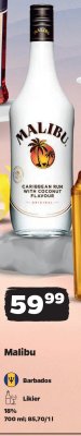 Likier Malibu promocja w Netto