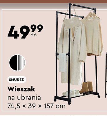 Wieszak na ubrania promocja w Biedronka