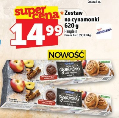 Zestaw na cynamonki 620 g promocja w TOPAZ