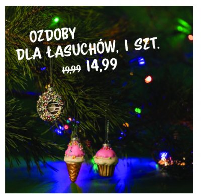 Ozdoba l贸d promocja