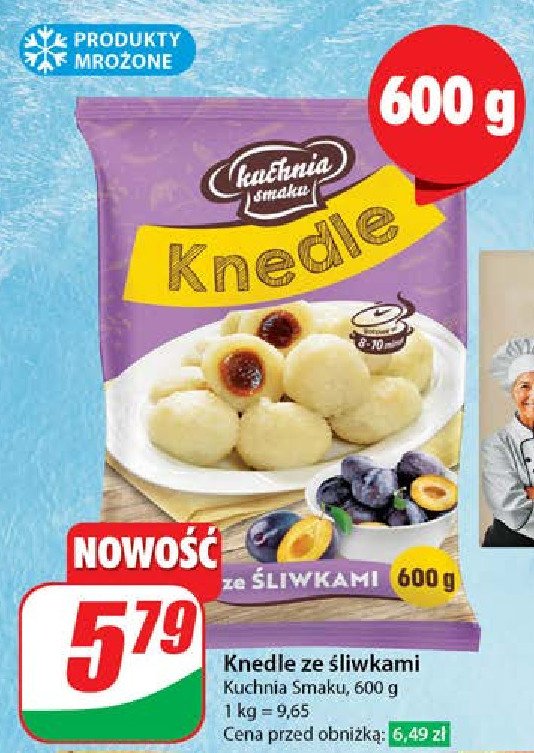 Knedle ze śliwkami Kuchnia smaku promocja