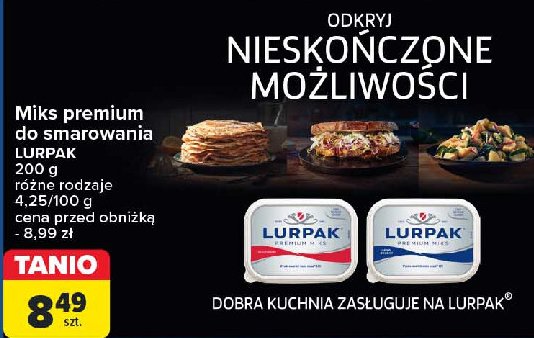 Miks lekko solony Lurpak soft lekko solony Lurpak arla foods promocja