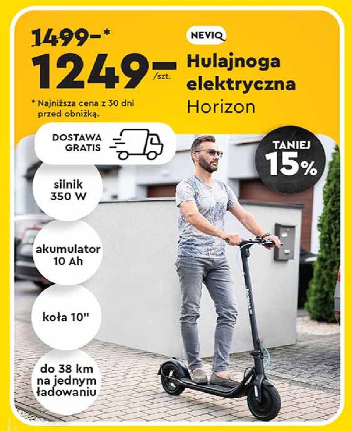 Hulajnoga horizon promocja