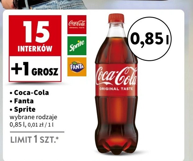 Napój pomarańczowy Fanta promocja w Intermarche