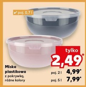 Miska plastikowa 700 ml promocja w Kaufland