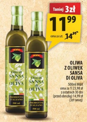Oliwa z oliwek promocja w Arhelan