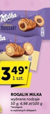 Rogalik Milka promocja w ABC