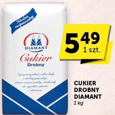 Cukier drobny Diamant promocja w Euro Sklep