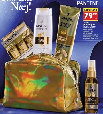 Zestaw PANTENE Pro-V Intensive Repair w kosmetyczce promocja w Biedronka