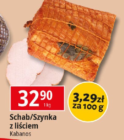 Szynka z liściem Kabanos promocja