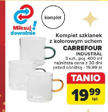 Szklanki 400 ml Carrefour promocja w Carrefour Market