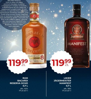 Likier Jägermeister Manifest 0,7 L promocja w Duży Ben