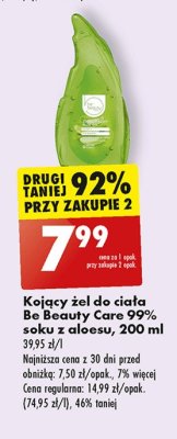 Żel aloesowy 99% Be beauty care promocja