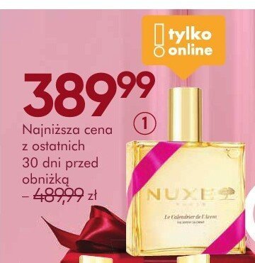 Kalendarz adwentowy NUXE z kosmetykami oraz akcesoriami 24 szt. promocja w Super-Pharm