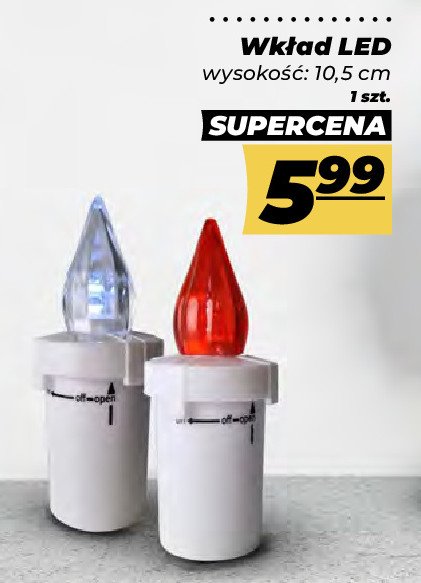 Wk艂ad led 10.5 cm Cortina promocja