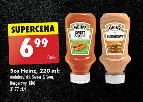 Sos sweet & sour Heinz promocja