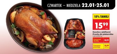 Kaczka z jabłkami Prosto do piekarnika promocja w Biedronka