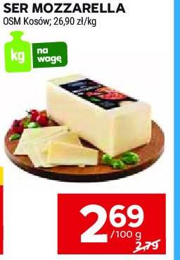 Ser mozzarella Osm kosów lacki promocja