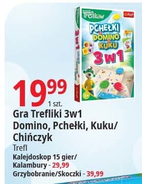 Gra pche艂ki domino kuku 3w1 Trefl promocja
