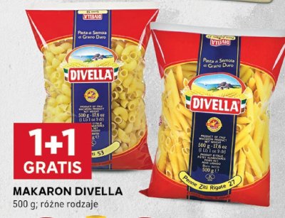 Makaron Divella różne rodzaje promocja w Stokrotka