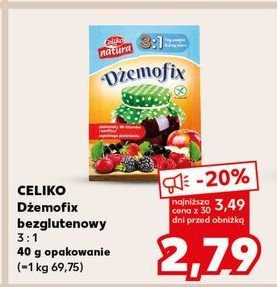 Dżemofix 3w1 Celiko natura promocja