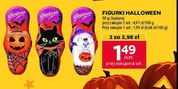 Figurka halloween duszek Goplana promocja