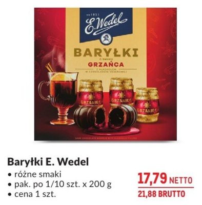 Barylki E. Wedel różne smaki promocja w Makro