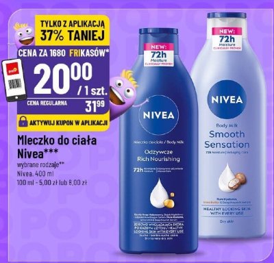 Mleczko do ciała Nivea Smooth Sensation promocja w POLOmarket