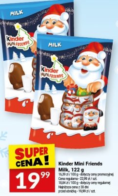 Czekolada Kinder Mini Friends Milk promocja w Twój Market