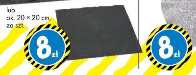 Płytka lub ok. 20x20 cm za szt. Tedi promocja w Tedi