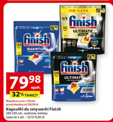 Kapsułki do zmywarki Finish promocja