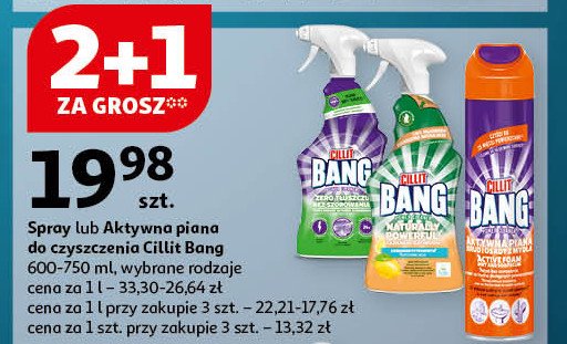 Płyn do czyszczenia tłuszcz i smugi Cillit bang promocja