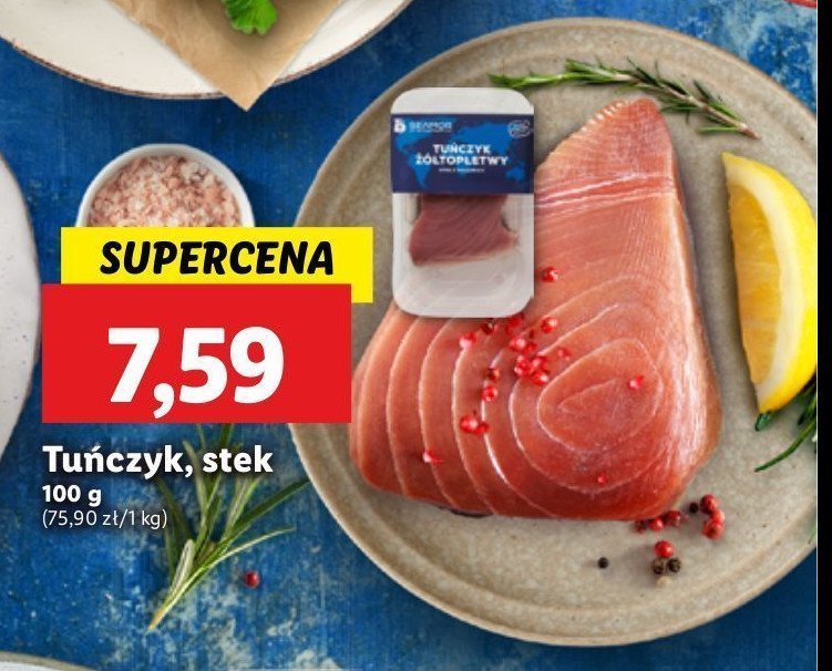 Tuńczyk żółtopłetwy promocja