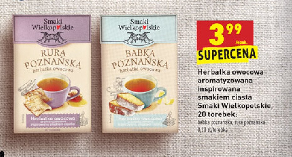 Herbatka rura pozna艅ska promocja
