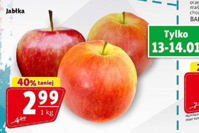 Jabłka braeburn promocja w Prim Market