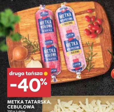 Metka tatarska, cebulowa Luków promocja w Stokrotka