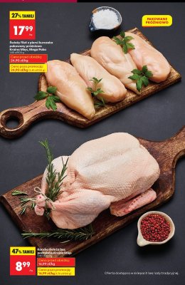 Filet z piersi kurczaka pakowany próżniowo Kraina Mięs, Mega Paka promocja w Biedronka